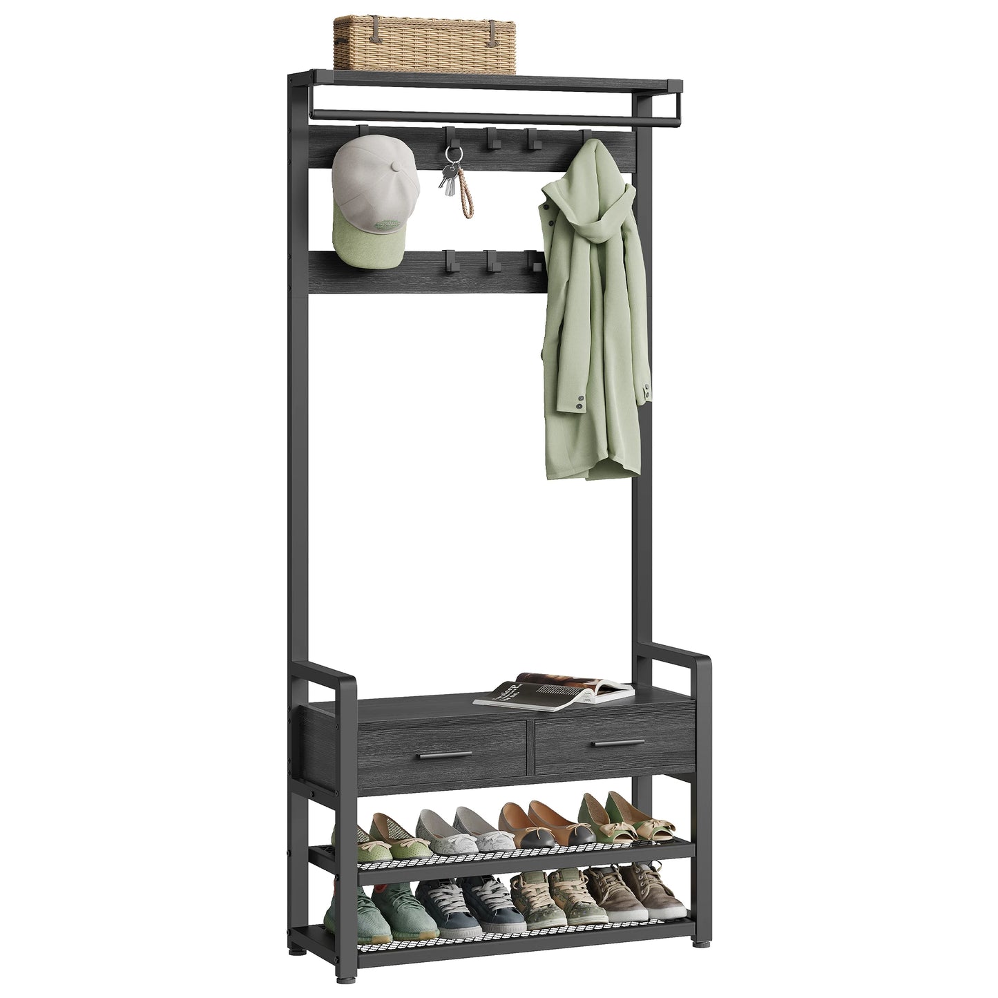 Mueble de entrada multifuncional