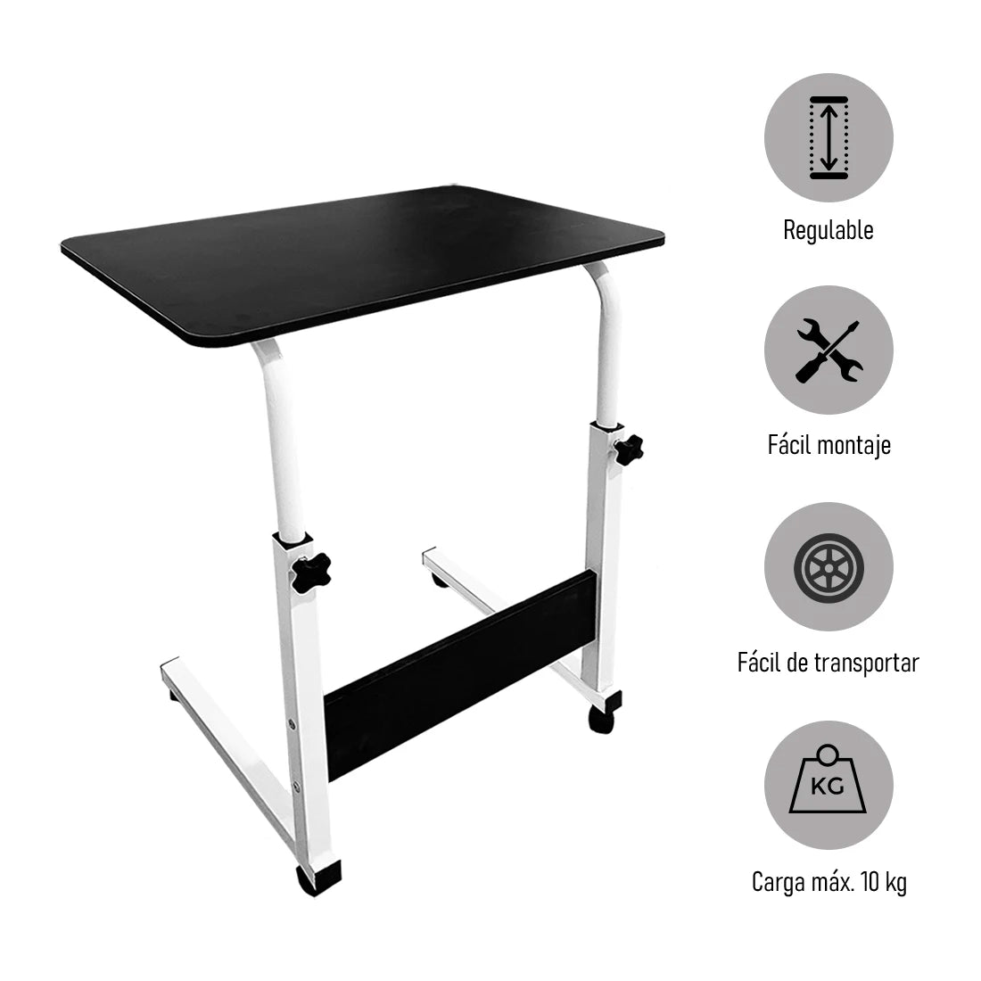 Mesa auxiliar multiusos