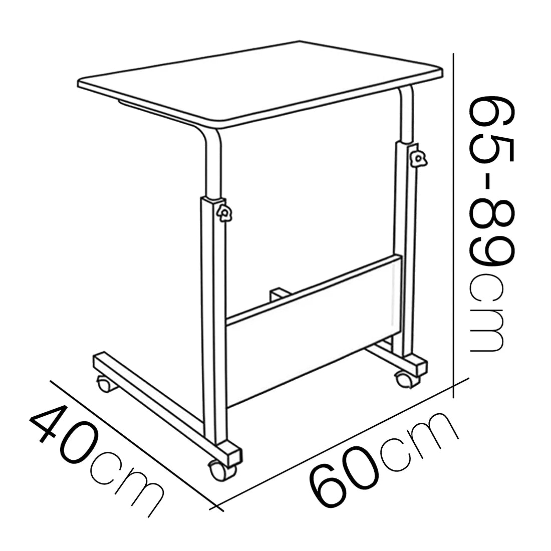 Mesa auxiliar multiusos