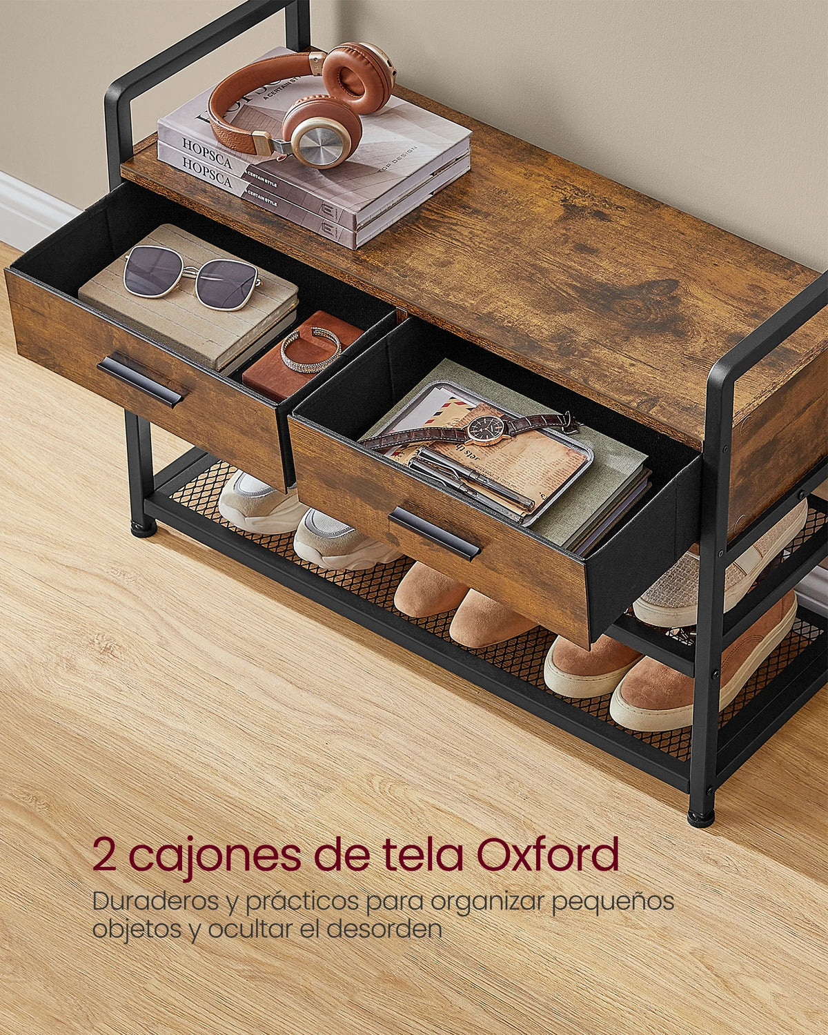 Mueble de entrada multifuncional