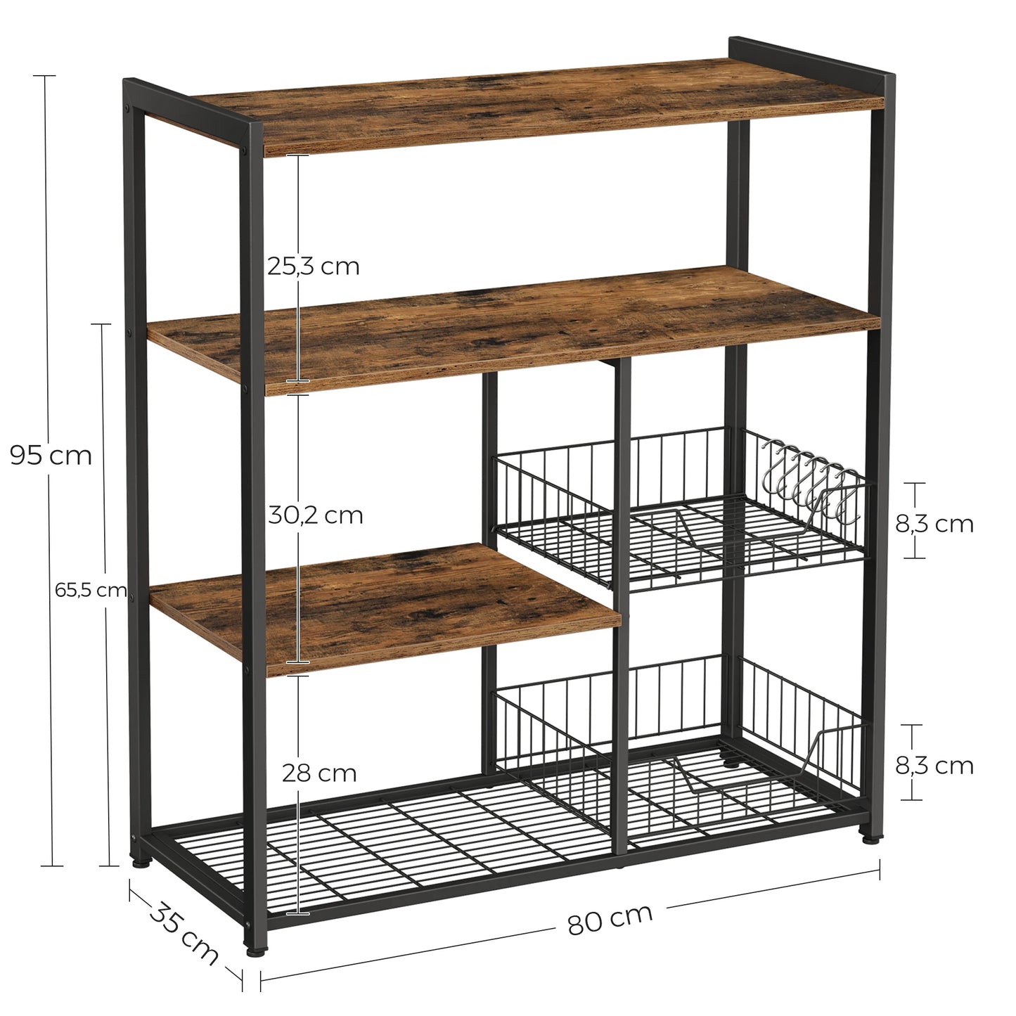Estantería de cocina